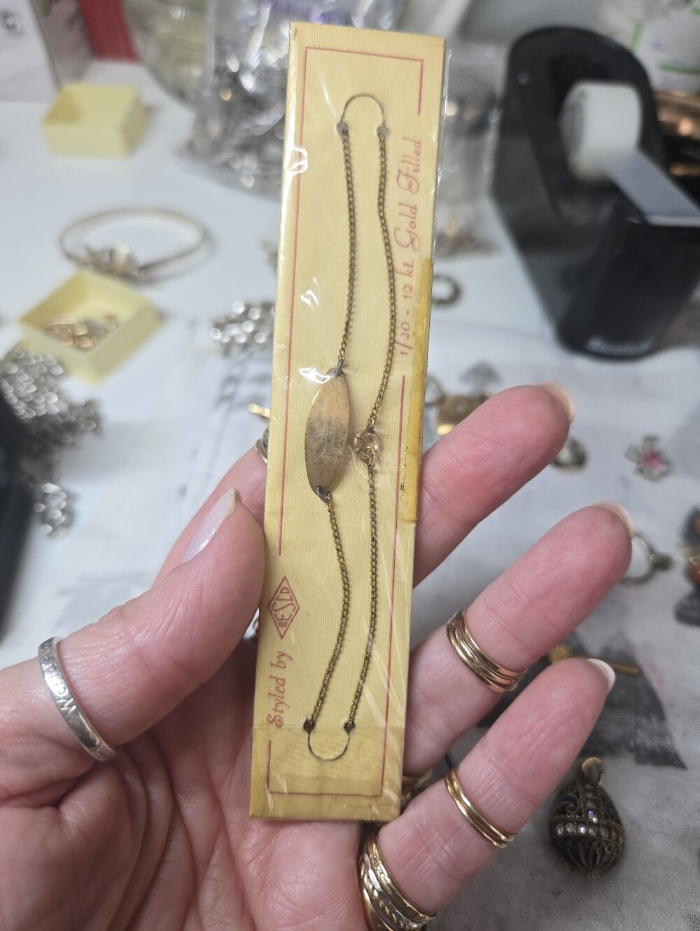 Gold Filled ID Bracelet - Classic Women's Jewelry